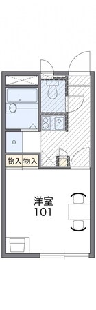 レオパレス椿原の物件間取画像